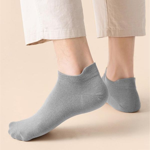 

men's socks 10 pairs ankle cotton short sock sport soft breathable for men women male female spring summer, Black