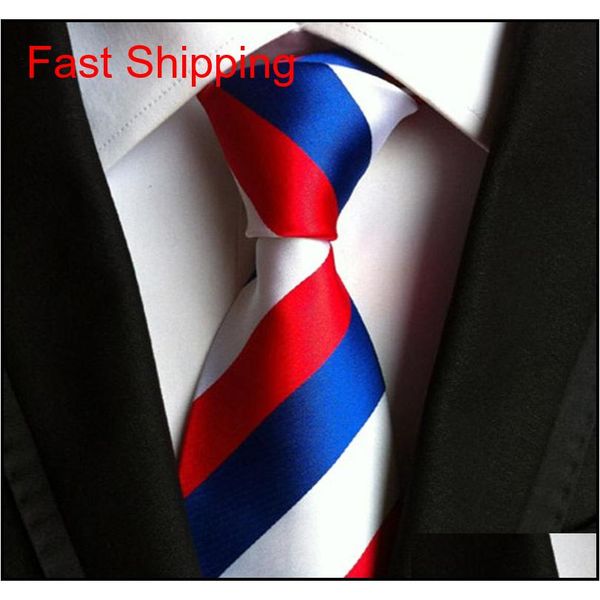 

classic 100% silk mens ties new design neck ties 8cm plaid&striped ties for men formal business weddi qyleqh bdehome, Blue;purple