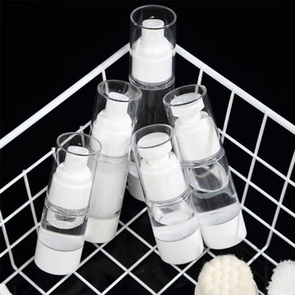 

storage bottles & jars 15/30/50/80/100ml spray pump bottle atomizer perfume travel portable lotion cream cosmetic refillable empty container
