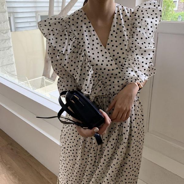 

casual dresses cmaz for women summer 2021 korean style, Black;gray