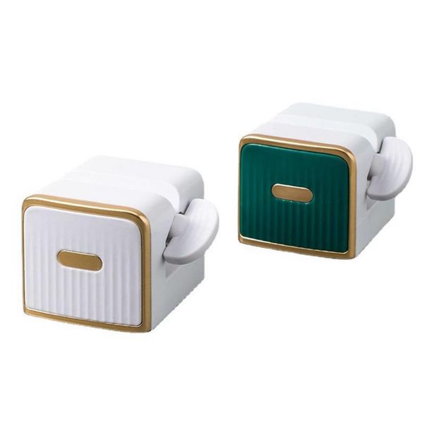

toothbrush holders squeeze toothpaste rack portable tube dispenser clip cleasing milk paste extrusion dyer bathroom