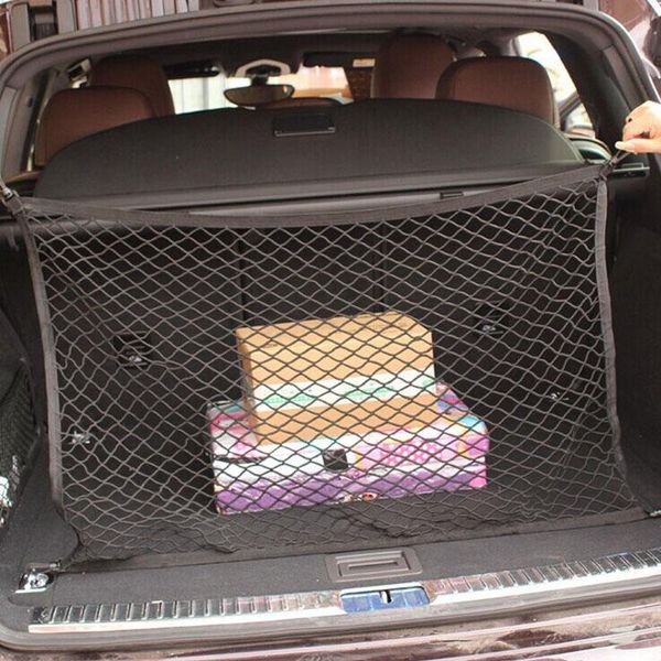 

car organizer trunk luggage storage cargo organiser nylon elastic mesh net for xts srx ats cts/ koleos fluenec latitude