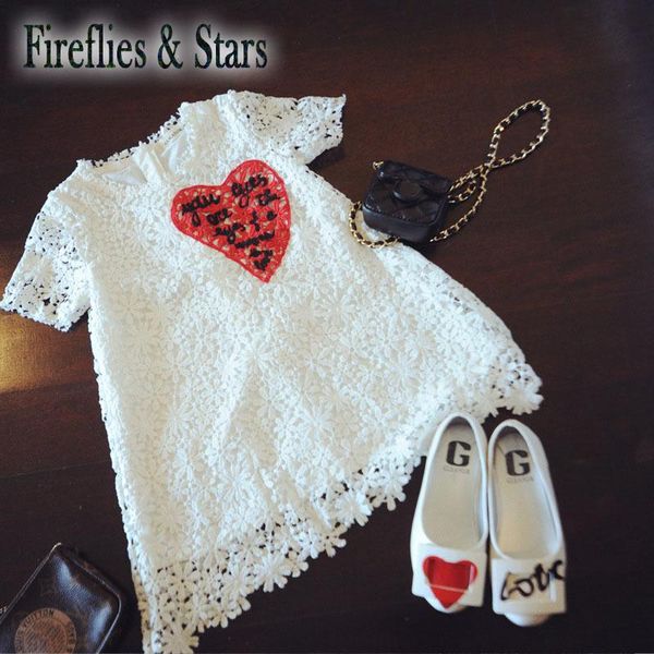 

girl's dresses summer girls princess dress baby party kids vintage vestidos children brand clothes heart embroidery lace 2 to 7 yrs, Red;yellow