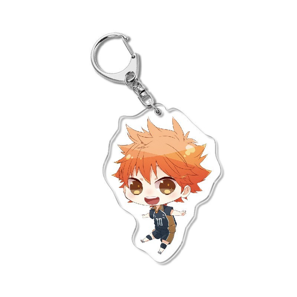 

Volleyball Boy Keychain Acrylic Cute Cartoon Haikyuu Kingring Anime Tobio Kageyama Key Chain Pendant Women Accessories Llaveros
