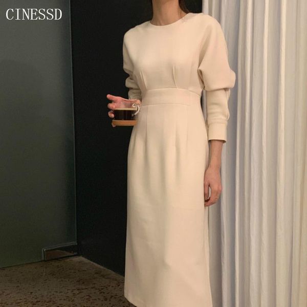 

casual dresses autumn winter women long sleeve black dress elegant korean ladies office female vestidos 2021 fashion, Black;gray