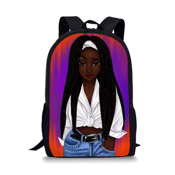 

backpack 2021 fashion style african girls cool print schoolbag for children kids book bag students mochila custom pattern bags
