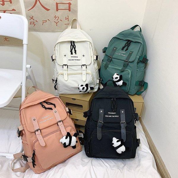 

backpack quality nylon women shoulder bag travel bagpack students school teenager girl boys rucksack teen