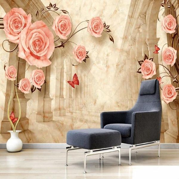 

wallpapers custom european style minimalistic marble background wallpaper mural