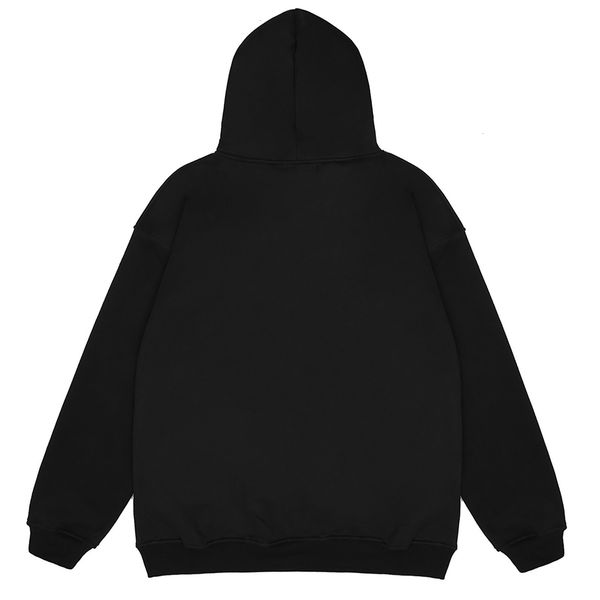 

japanese 2021 new graphic print harajuku hip hop streetwear hoodie fleece autumn loose sweatshirts casual hooded black ujqa