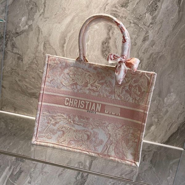 

[higher version]21 animal jungle limited edition tiger embroidery fashion large tote bag crossbody bag ysj