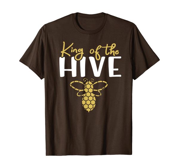 

King of the Hive T-Shirt, White;black