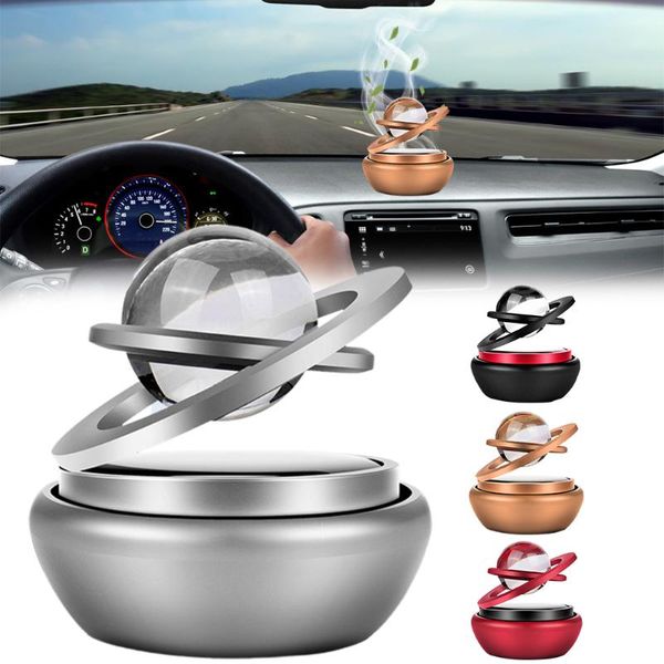 

amo solar magnetic levitation car rotating creative ornaments car decoration solar system figurines decoration accessories