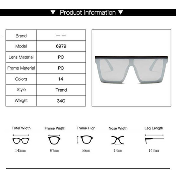 

luxury designer sunglasses leonlion 2021 square oversized women gradient glasses brand designer outdoor ladies uv400 eyeglasses 0622, White;black