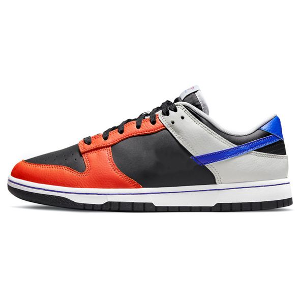 

2021 low emb 75 knicks running shoes dark blue orange red white men women trainers sports retro casual sneaker size 36~45