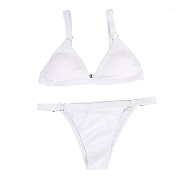 

women bandeau bandage set push-up brazilian swimwear fashion beachwear z women's tracksuits, Gray