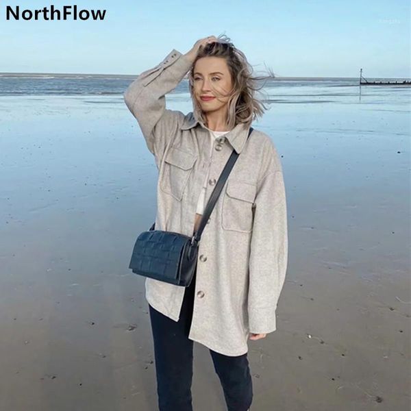 

northflow jackets women england style pockets single breasted woolen solid feminino femme jacket, Black;brown