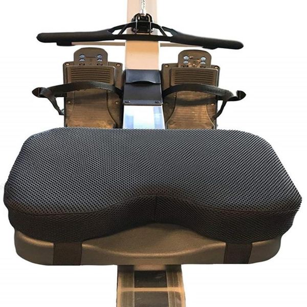 

accessories rowing machine seat cushion washable memory foam pad fitness exercise recumbent stationary bike mat