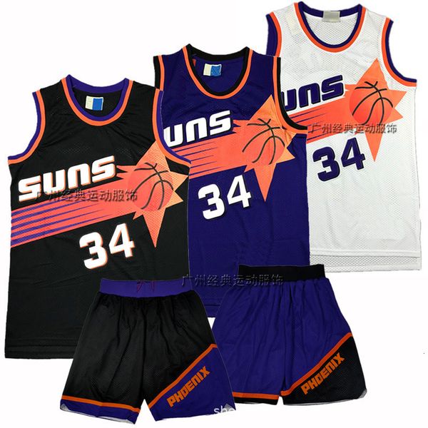 

tracksuit sport suit a jersey men's air flying pig buckley basketball jacket suns barkley embroidered pants trendy women, Gray