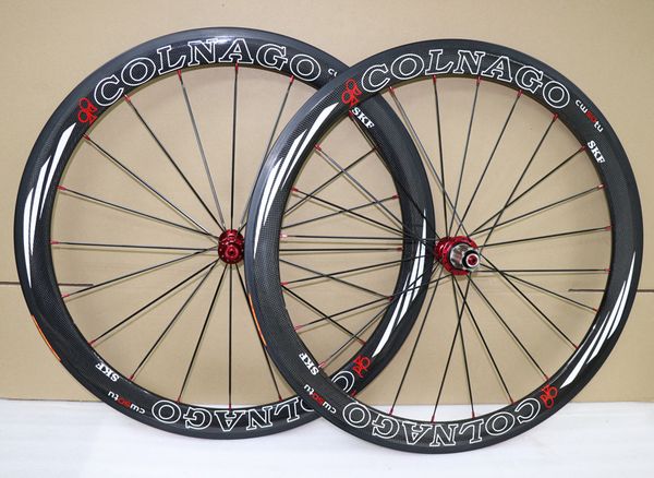 

carbon bike wheels 50mm 25mm width carbon wheelset red novatec a271 hubs a291 hubs