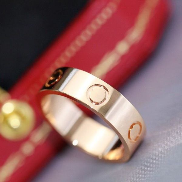 

screw pattern love golden silver titanium steel diamond band ring men and women wedding holiday couple lover gift jewelry not fade