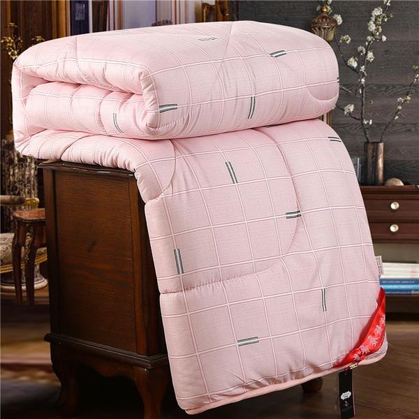 

comforters & sets luxury mulberry silk quilt natural 100% filler winter blankets four seasons bedding 1.5-4kg bed duvets comforter