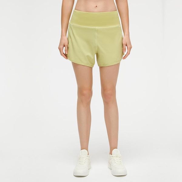 

yoga outfit back waist zipper pocket shorts lightweight breathable running fitness for women