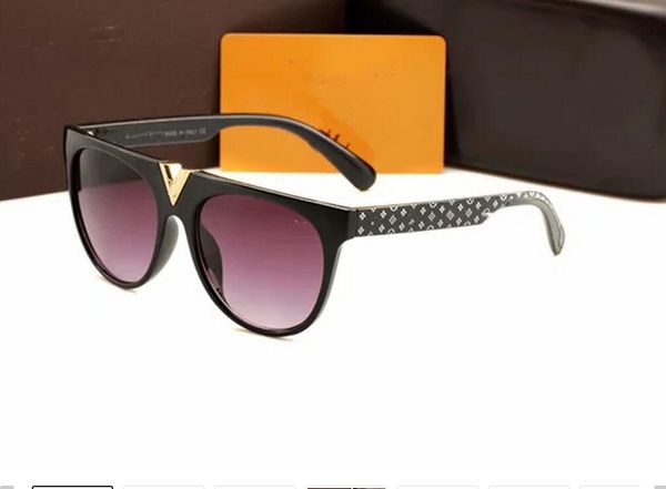 

1pcs fashion sunglasses eyewear sun glasses designer mens womens brown cases black metal frame dark 50mm lenses for 9932, White;black