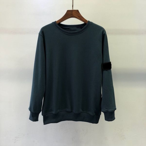 

men's hoodies sweatshirts stone jumpers fashion mens clothing letter e327v, Black