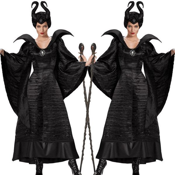 

anime costumes halloween sleeping spell black witch costume dark witch role play costume cosplay stage costume