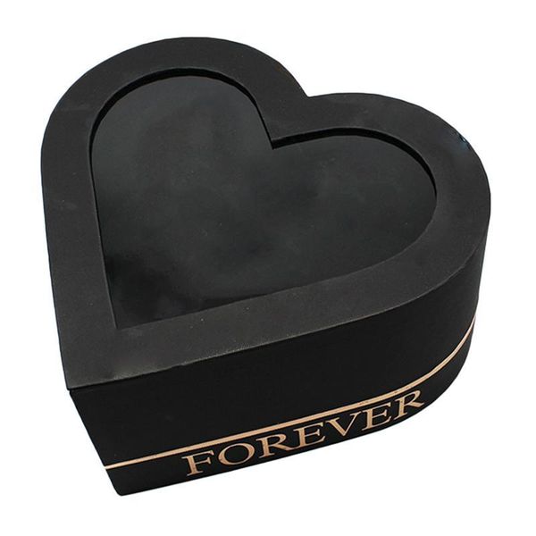 

heart-shaped gift box gift presentation packing case rose flower container