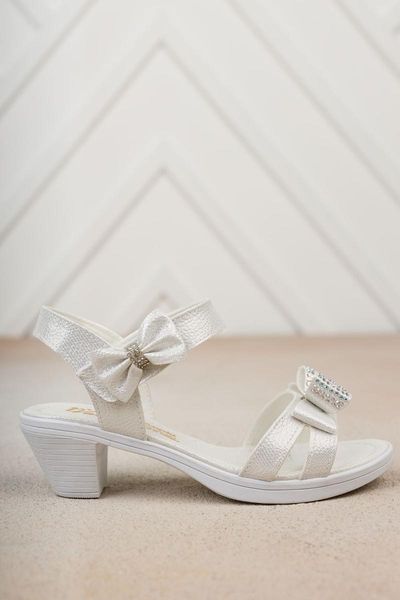 

sandals heels bow strass, Black