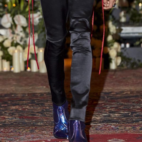 

men's pants men's casual spring and summer fashion show quality slim trousers, Black