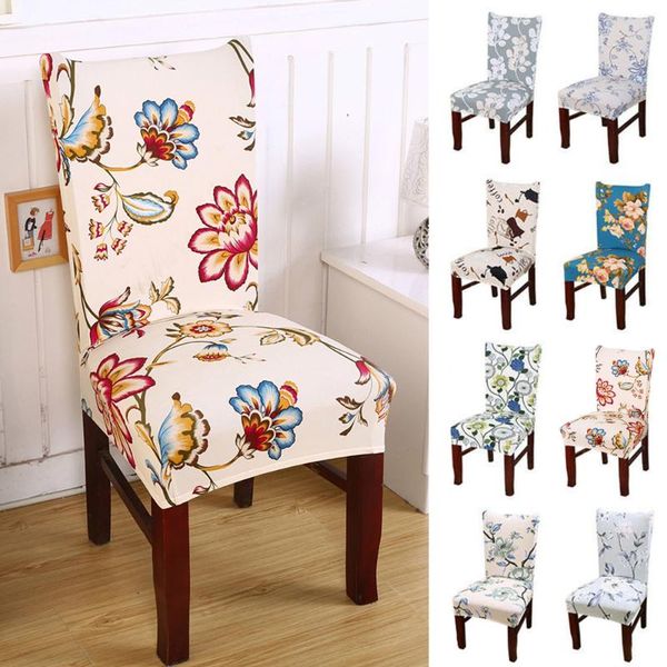 

chair covers 1/2pcs printed stretch cover big elastic seat slipcovers restaurant banquet el home decoration