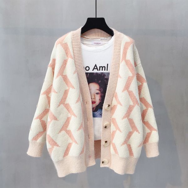 

women's jackets autumn thin mesh women's cardigans cleave in v single breasted sleeve sweater long casual lady chic cardigan p630, Black;brown