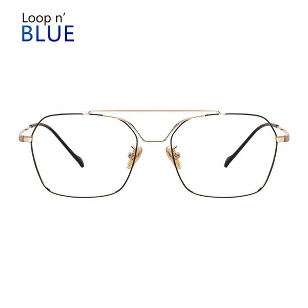 

fashion sunglasses frames meeshow pure titanium glasses frame men's square myopia ultralight titan prescription eyeglasses male brand d, Black