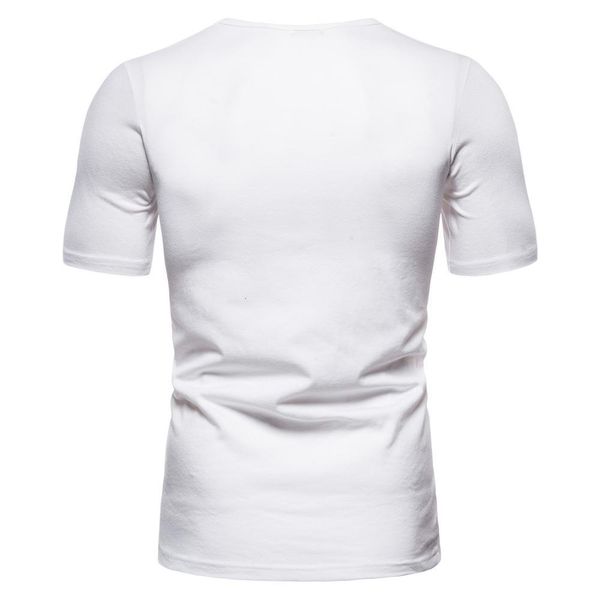

men's t-shirts man t-shirts the-neck short sleeve shirt, White;black