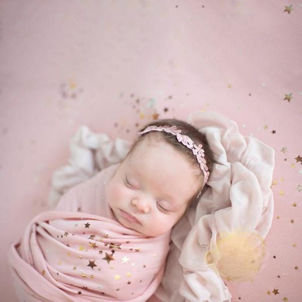 

blankets & swaddling t5ec born pography props blanket baby starry wrap sleeping bag backdrop infants po shooting accessories