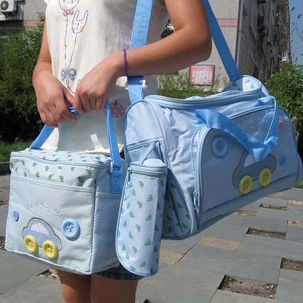 

duffel bags 4pcs/set fashion waterproof oxford maternity mummy travel tote handbag