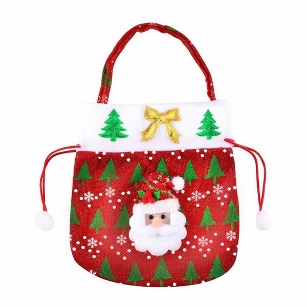 

christmas decorations gift bag candy high-quality fabric safety straps for packaging handicrafts jewelry party