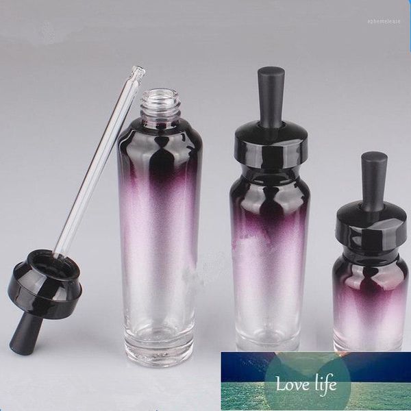 20 ml ätherisches Öl, leere Flaschen mit Glas, Glastank, lila Tropfflasche, Essenz-Flüssigkeitsflasche, neu1 Fabrikpreis, Expertendesign, Qualität, neuester Stil, Original