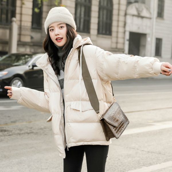 

2021 New Hooded Female Warm Parka Women's Down Jacket Winter Coat Women Pp302 Tfj7, Black