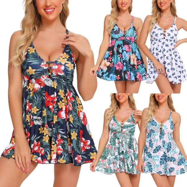 

women's swimwear fashion women printing bikini push-up padded swimsuit beachwear set brazilian bathing suit beachdress drop, White;black