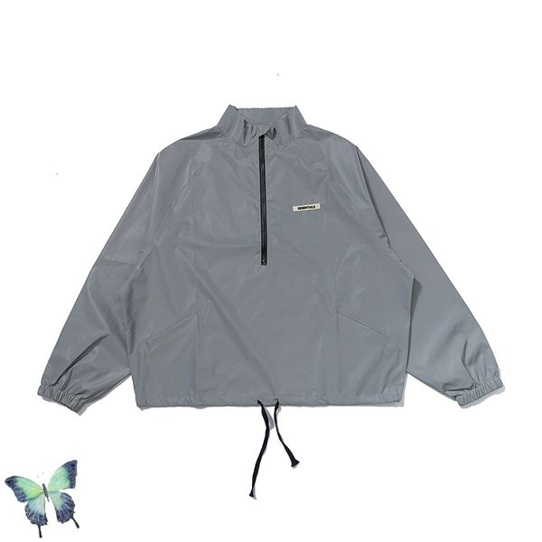 

half 2021 new zipper men women 3m pullover streetwear jacket 3jfb q6yr, Black;brown