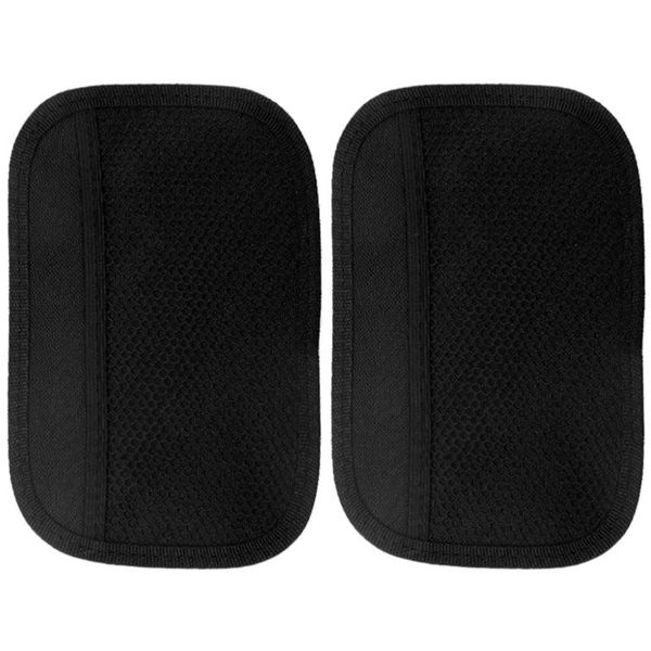 

car organizer 2pcs sticky storage mesh bag sundries holder mobile phone bags