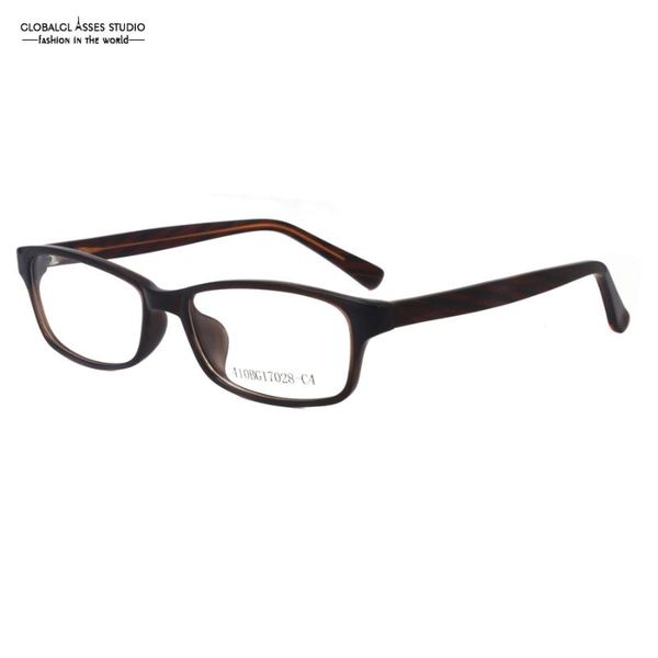 

fashion sunglasses frames spectacle men acetate hinge light brown clean lens transparent glasses frame/eyeglasses/optical frame/eyewear 410b, Black