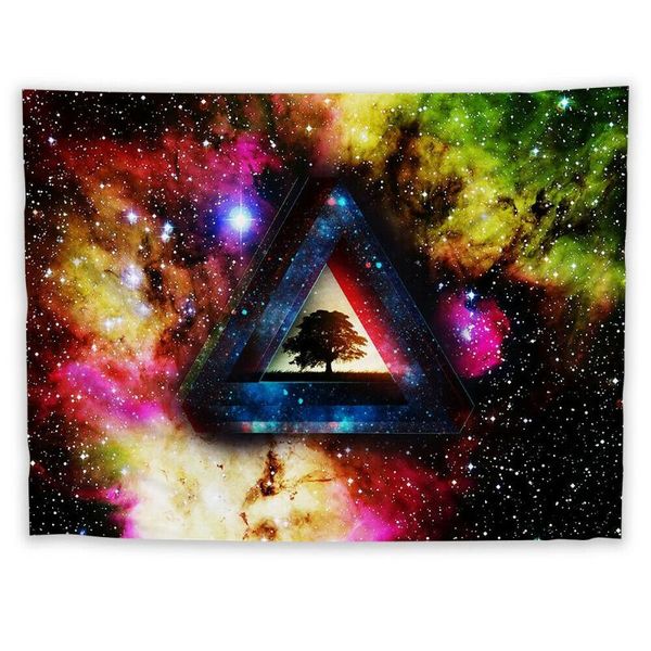 

tapestries trippy colorful tapestry home decoration