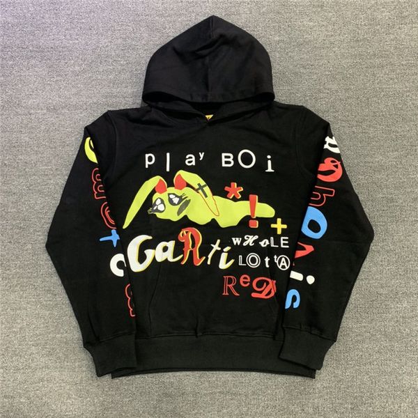 

2021 new foaming printing cpfm.xyz m3tamorphosis hoodie men women fashion casual pullovers hoody hoqr, Black