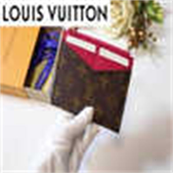 

brand card designer luxury purse lk5g m62257 cases leather compact key long holders wallets chain clutches wallet pouches, Black;red