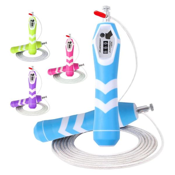 

jump ropes rubber handle student healthy physical exam special training crossfit fitness sports speed skipping jumping rope