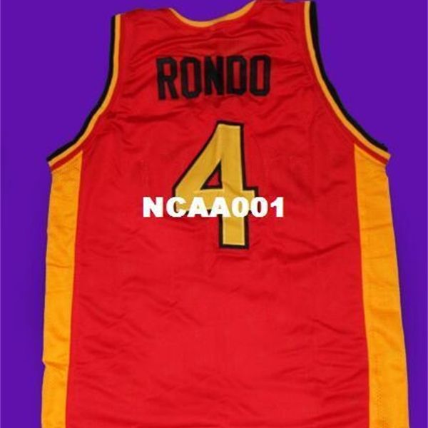 Vintage 21er Jahre #4 OAK HILL RAJON RONDO HIGH SCHOOL Game College-Trikot Größe S-4XL oder benutzerdefinierter Name oder Nummer